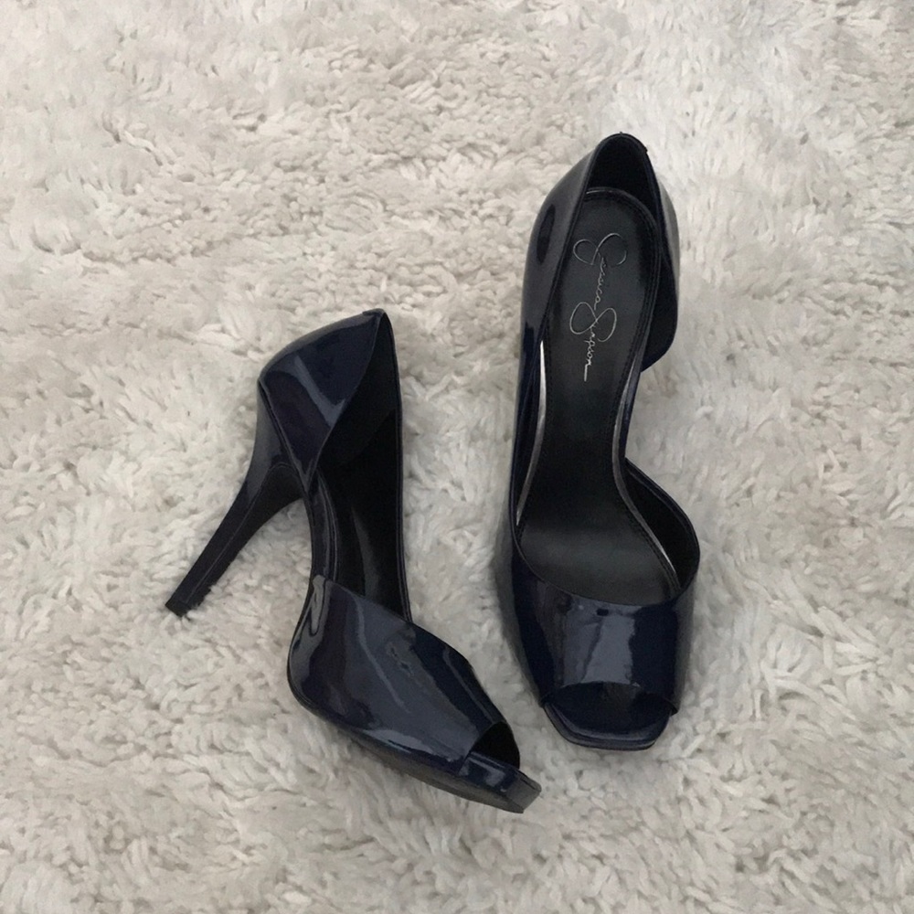 Jessica Simpson Josette Navy pump